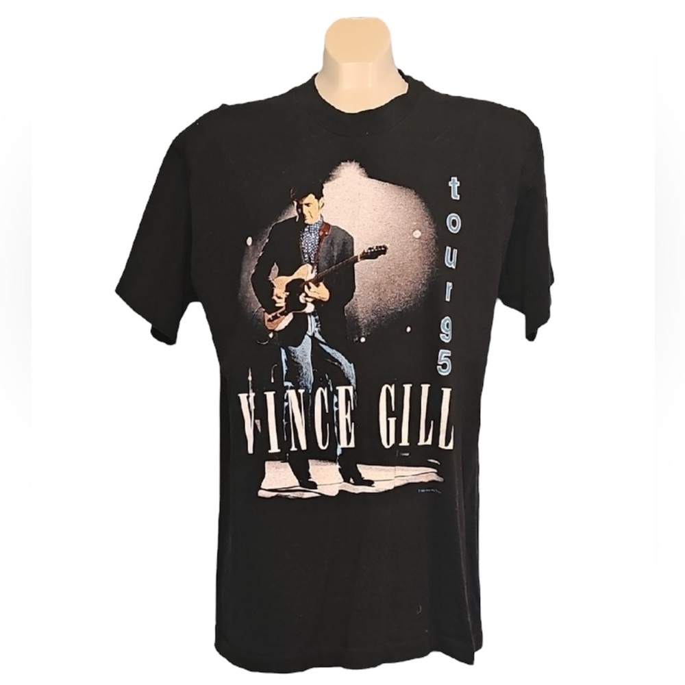 🌺 Vintage Vince Gill Tour T-Shirt, Size L
